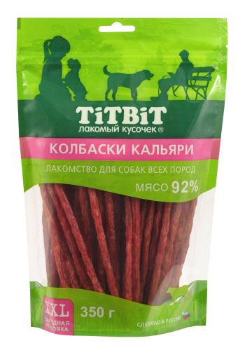 TITBIT Колбаски Кальяри XXL, 350 гр