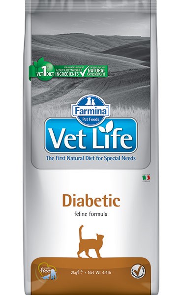 FARMINA VET LIFE Diabetic Диетическое питание для кошек при сахарном диабете