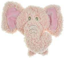 AROMADOG Игрушка для собак BIG HEAD Слон  12 см, розовый