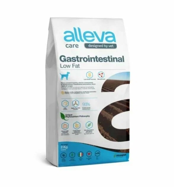 ALLEVA Care Dog Adult Gastrointestinal Low Fat, 2 кг