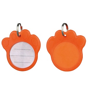 TRIXIE 2277 Медальон-адресник оранжевый