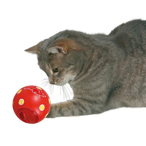 TRIXIE 4137 Мяч для лакомств кошачий, ф 7,5 см