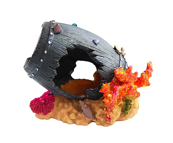 Декорация БОЧКА 12,5*11,5*11см, пластик