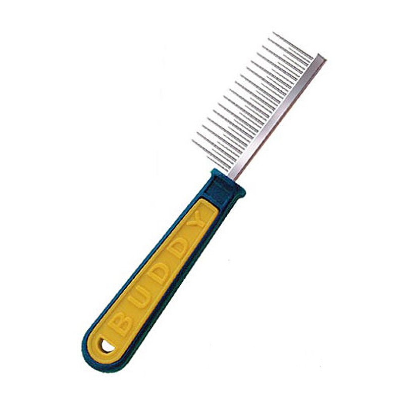 BUDDY ZM1032-31H Расческа с РАЗНЫМИ  зубьями, пластмасс.
