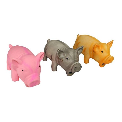 DOGMAN Поросенок хрюкающий 15 см