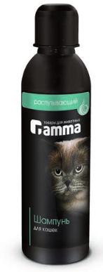 ГАММА Шампунь для кошек длинношерстных РАСПУТЫВАЮЩИЙ, 250 мл
