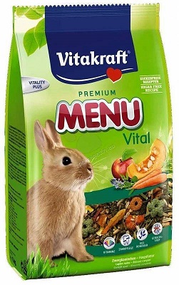 VITAKRAFT 25314 Menu Vital Корм для взрослых кроликов, 500 гр.