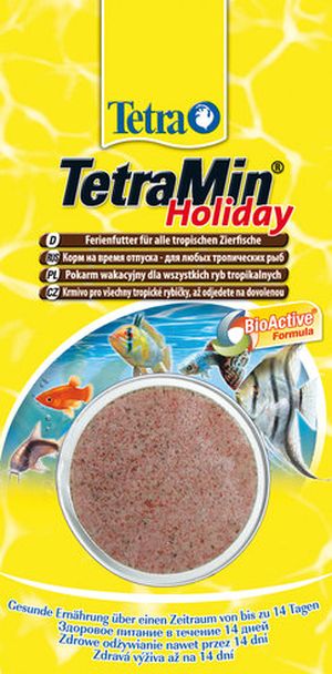 TETRAMin Holiday Корм для рыб "Отпуск 14 дней", твердый гель, 30 гр.
