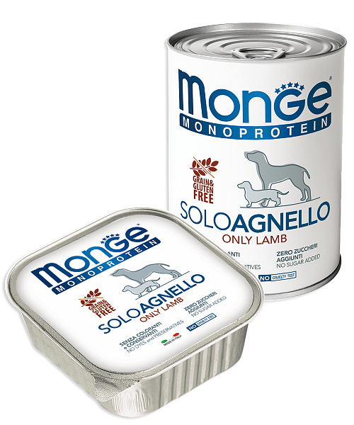 Monge DOG Monoprotein SOLO Паштет д/собак из оленины, 150 гр