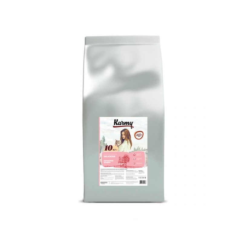 KARMY Cat DELICIOUS Индейка, 10 кг