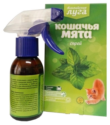 АЛЬПИЙСКИЕ ЛУГА Кошачья мята СПРЕЙ, 100 мл