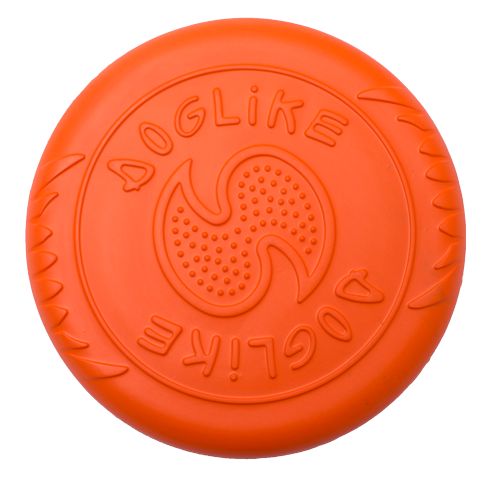 ДогЛайк Тарелка летающая, коралловая