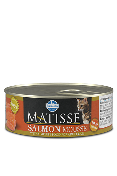 FARMINA MATISSE для кошек Мусс с лососем, 85 гр