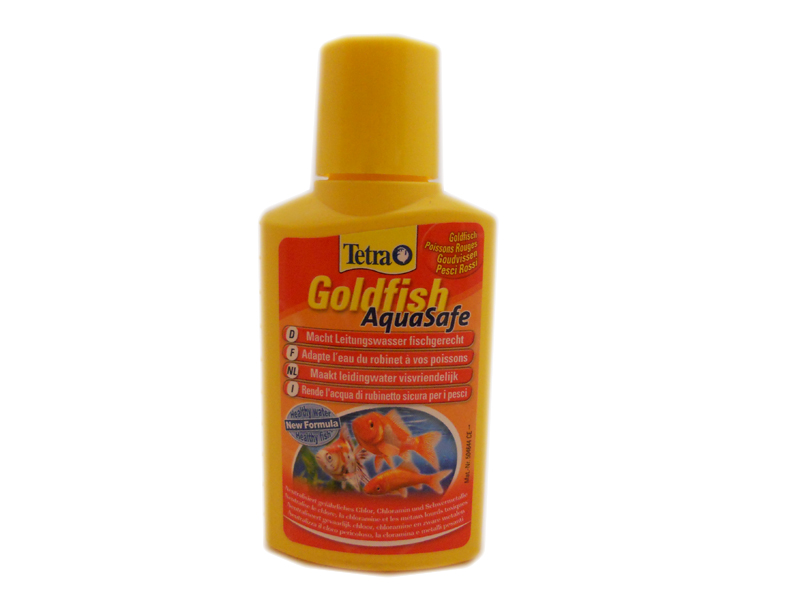 TETRA AquaSafe Goldfish Кондиционер для подготовки воды для золотых рыб, 100 мл