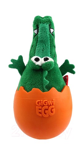 Gigwi 75462 Крокодильчик неваляшка с пищалкой