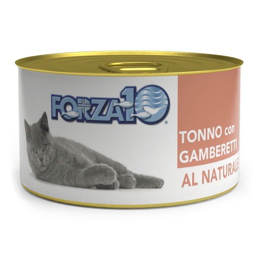FORZA 10 AL NATURE Тунец и креветки 75 гр дополняющий корм для кошек