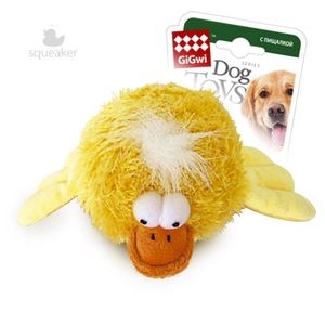 Gigwi 75089 Утка с пищалкой /ткань