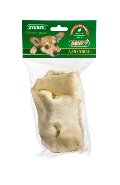 TITBIT Нос телячий "бабочка" 2 - мягкая упаковка, 75 гр