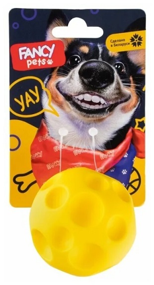 FANCY PETS FPP5 Игрушка для собак МЯЧИК СЫРНИК