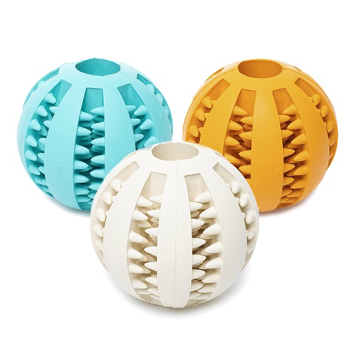DUVO+ Игрушка для собак резиновая Мяч зубочистик, 5 см