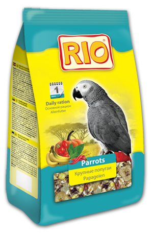 RIO Корм для КРУПНЫХ попугаев, 1 кг
