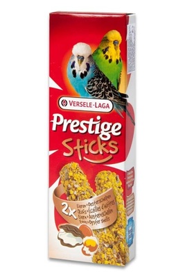VERSELE-LAGA Prestige Палочки д/волнистых попугаев с яйцом и ракушечником, 2 шт*30 г