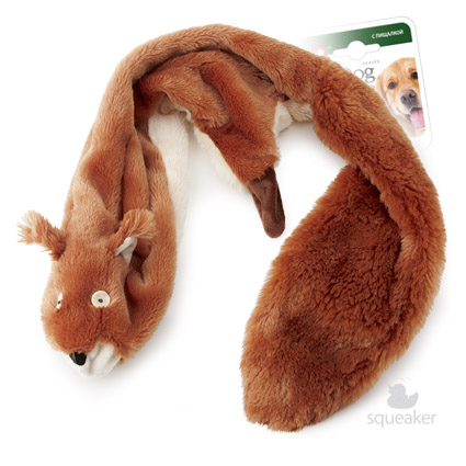 Gigwi 75283 Большая шкура белки с пищалками