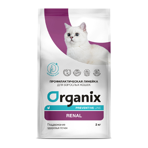ORGANIX RENAL для взрослых кошек