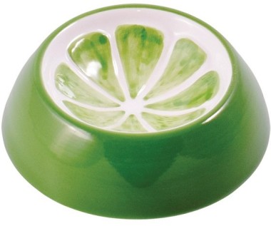 КерамикАрт Миска для грызунов керамика, 10 мл Лайм