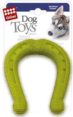 Gigwi 75045 Игрушка для собак Подкова/резина