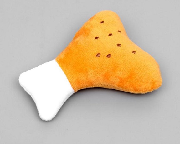 6031423 Игрушка пищащая "Мягкая голень" 13 см