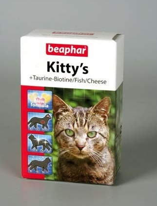 BEAPHAR Kitty's MIX Комплекс витаминов для кошек, 180 шт.