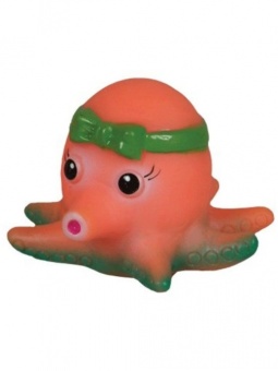 ЗООНИК 164113 Игрушка для собак ОСЬМИНОЖКА, 9,5 см