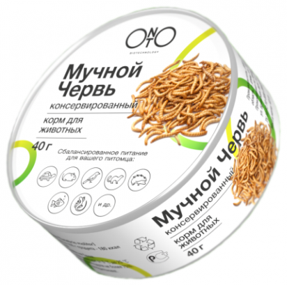 ONTO мучной червь консервированный, 40 гр