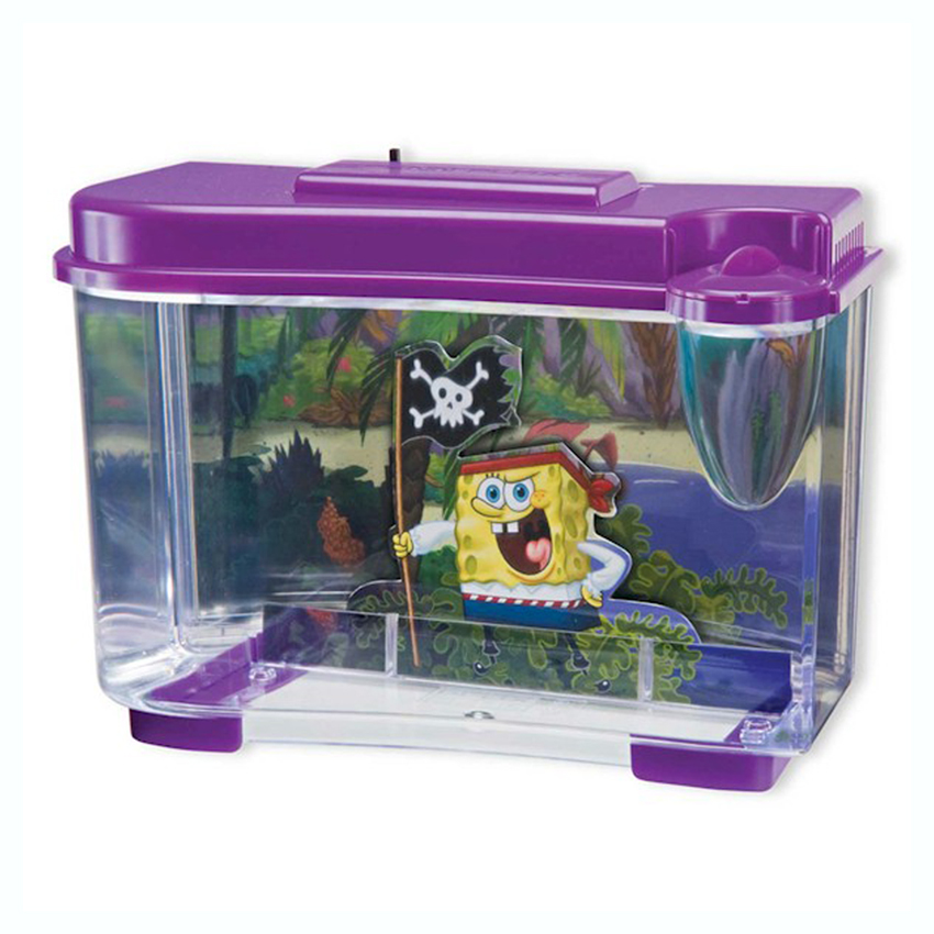 Аквариум детский SPONGEBOB PIRATE 3.4л пластик