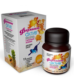 Фармавит NEO АКТИВ для КОШЕК и КОТЯТ, 60 табл