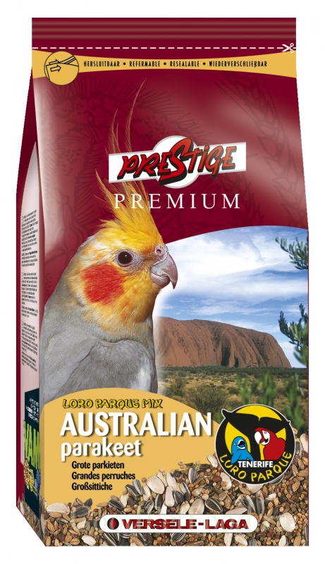 VERSELE-LAGA Premium Australian Parakeet Loro Parque Mix Корм для средних попугаев, 1 кг
