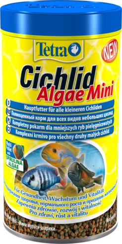 TETRACichlid Algae Mini Корм для всех видов небольших цихлид, 500 мл