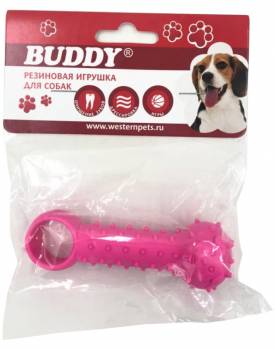 BUDDY ГАНТЕЛЬ-ТЯНУЧКА  резина, 9,5 см, С017