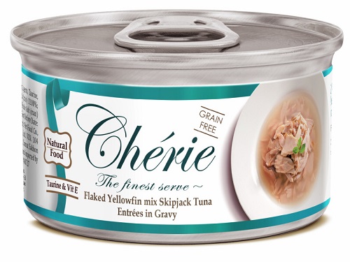 PETTRIC Flaked Yellowfin Mix Тунец в подливе (0319), 80 гр