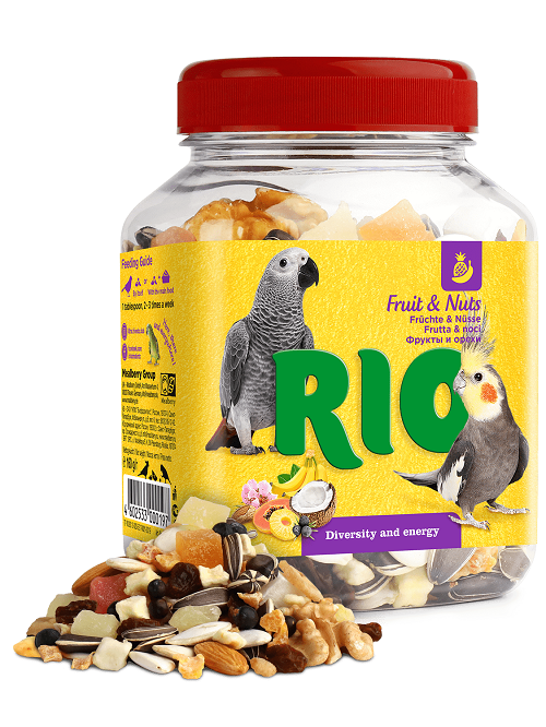 RIO для птиц Фрукты и орехи, 160 гр