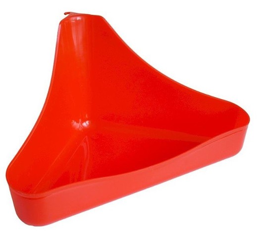 ЗООЭКСПРЕСС Туалет угловой д/грызунов