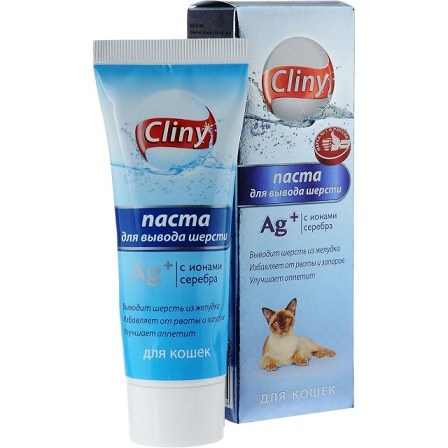 Cliny Паста для вывода шерсти