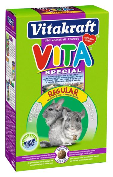 VITAKRAFT 25317 Vita Special Regular Корм специальный для шиншилл, 600 гр.