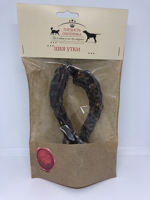 ГОРДОСТЬ ОХОТНИКА Шея утиная, 80 гр, ГО1254