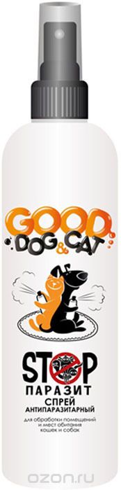 Good Cat & Dog STOPПАРАЗИТ Спрей для обработки мест, 150 мл
