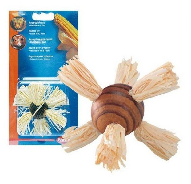 ИГРУШКА для грызунов ШАР С КУКУРУЗОЙ, 7 см