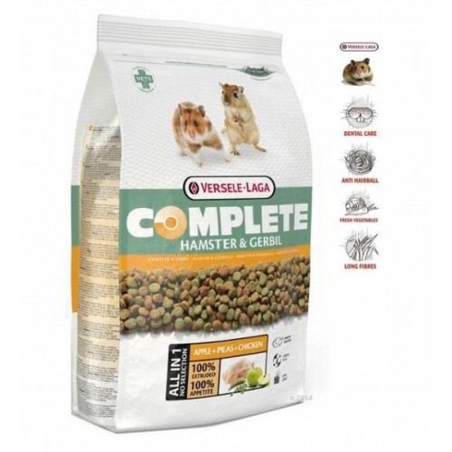 VERSELE-LAGA Hamster and Gerbil Complete Комплексный корм для хомяков и песчанок, 500 гр.