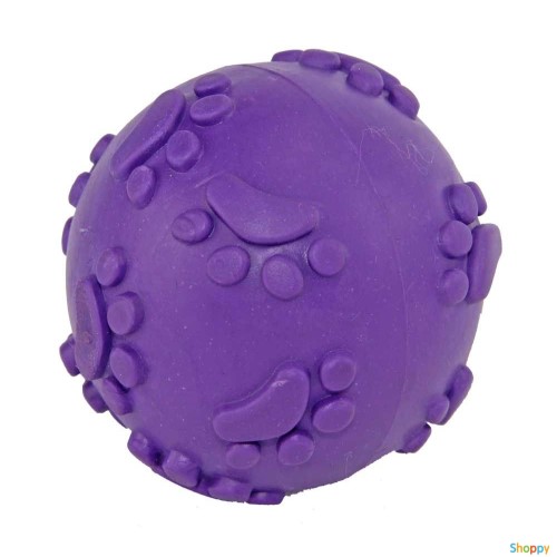 DOGMAN Мячик с лапками пищащий 6 см