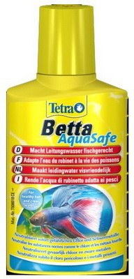 TETRA Betta AquaSafe Кондиционер для подготовки воды в аквариуме, 100 мл